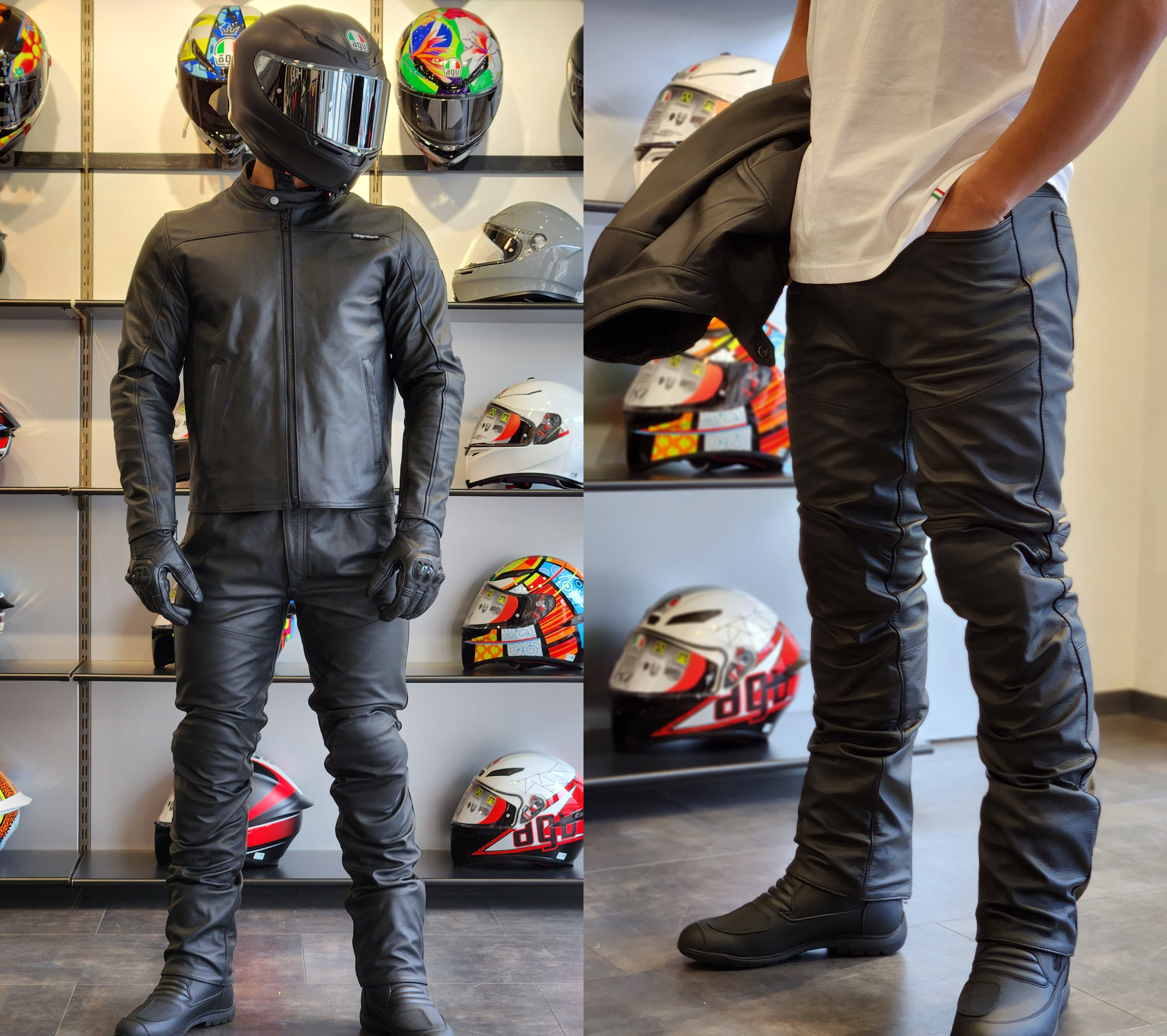 友人から頼まれましたDAINESE ダイネーゼ レザーパンツ サイズ48