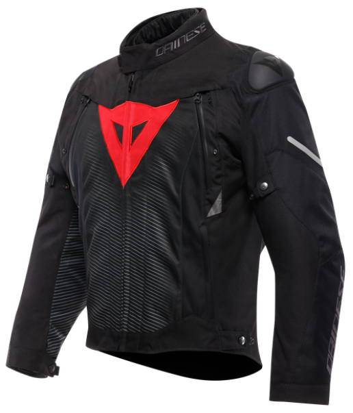 SUPER SPRINT D-DRY JACKET BLACK/BLACK/RED-LAVA image