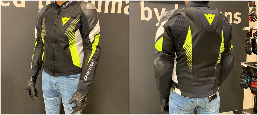 Dainese ライディングメッシュジャケット サイズ52 ブラック/イエロー 