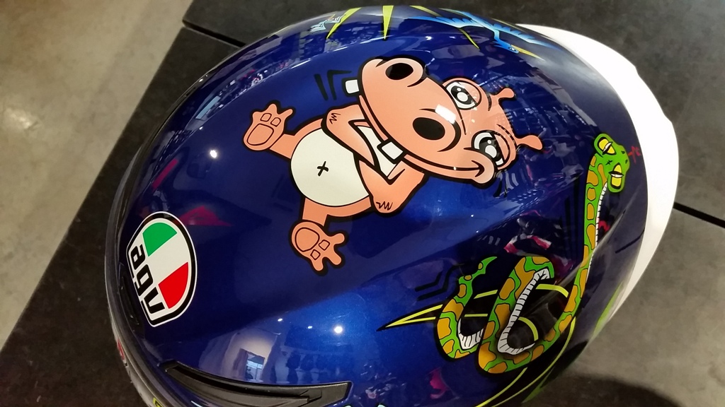 AGV K1ヘルメットに新たなデザインが仲間入り『WHITE ZOO』