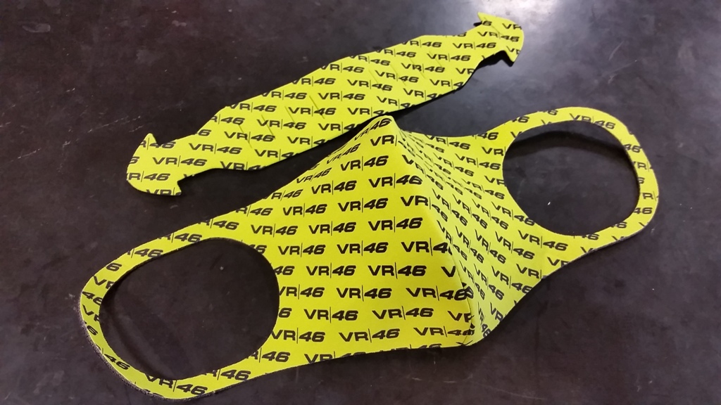 この時期に大活躍のマスク『VR46 NOVAMASK』