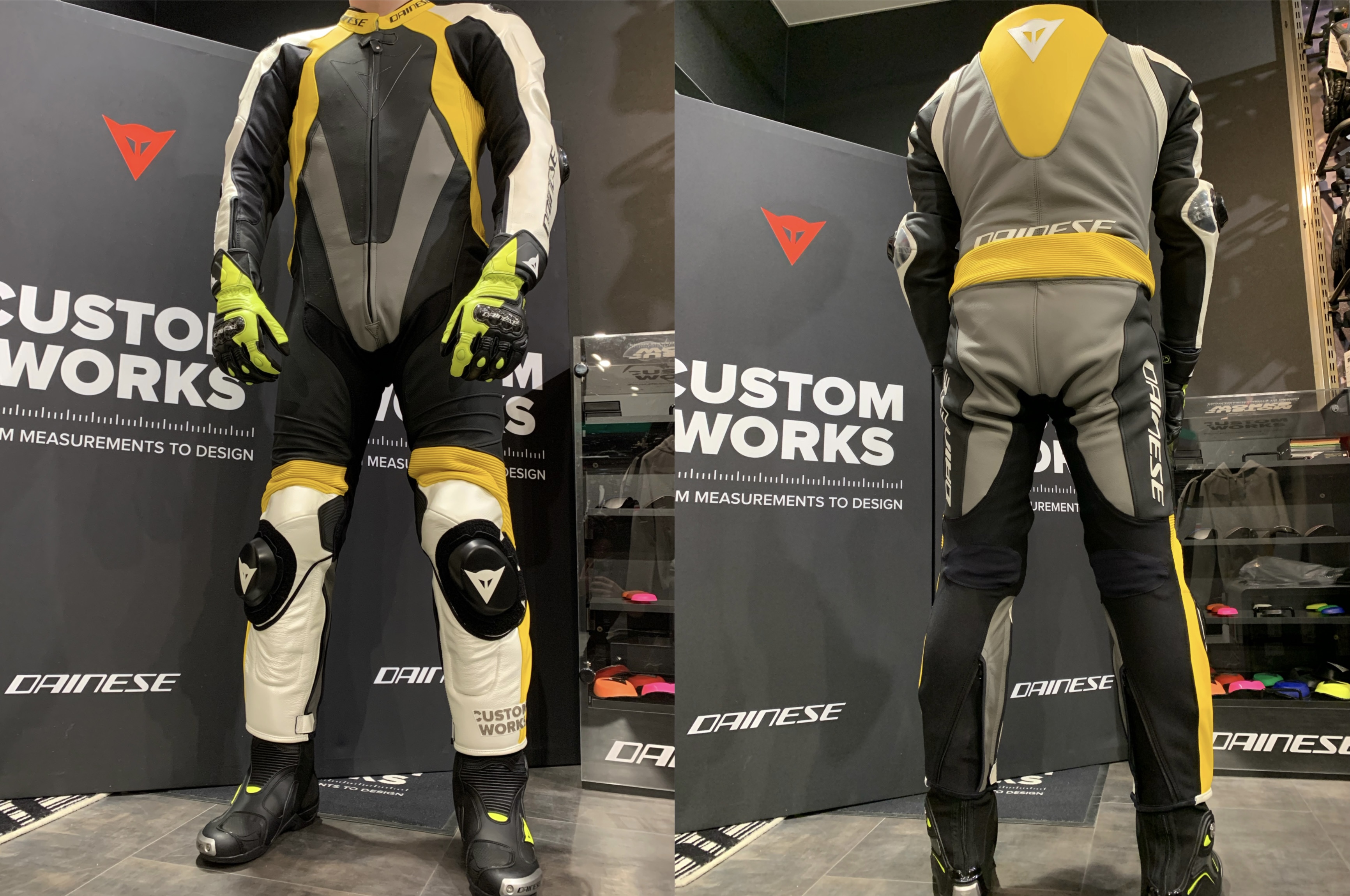 ナイス玉アウター（グレー・イエロー） オーダーメイドで特別な1着を【Custom Works】