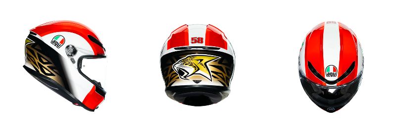 ★新年特価★ agv K-6 ミル XXL(63-64) AGVの人気モデル、K6の新カラー新グラフィックが間もなく入荷いたし