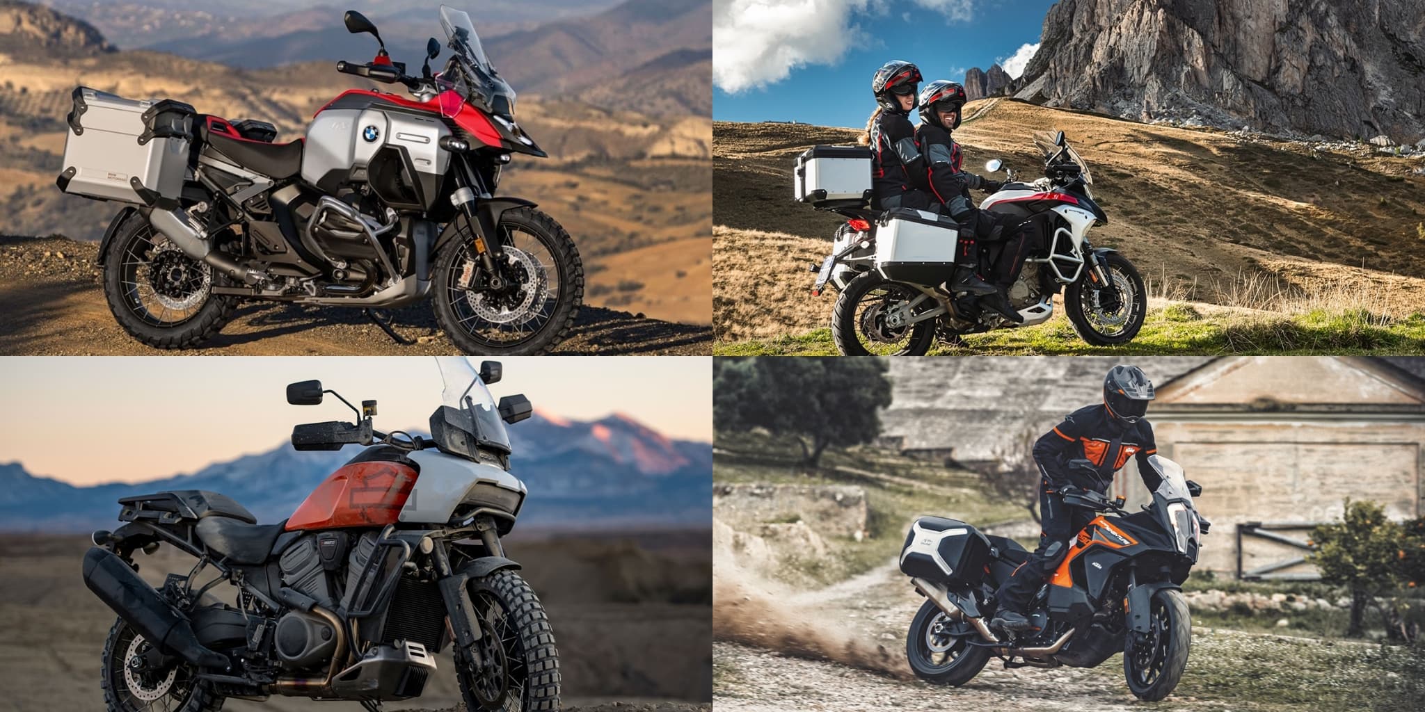 Adventure motorcycles