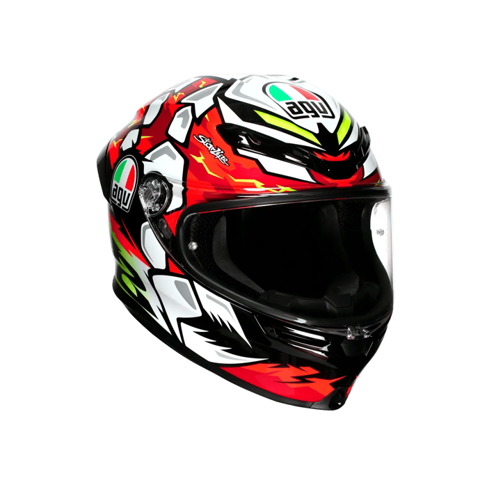 【AGV】K6 サイズS【ダイネーゼ福岡購入品】 AGV K6 Sの新作グラフィック2種を紹介｜BEZZECCHI 2024・TIMEWARP