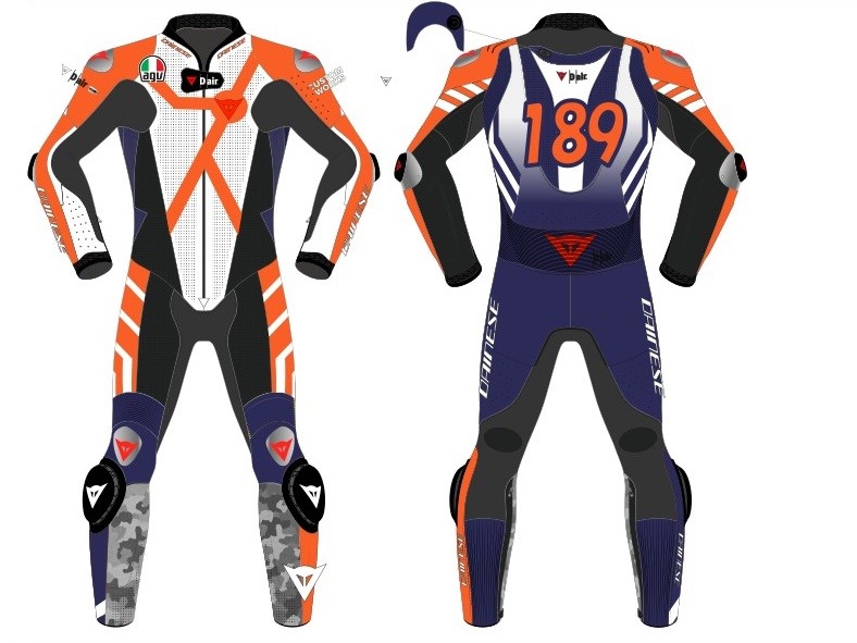 MUGELLO 3 PERF. D-AIRョ 1PC LEATHER SUIT_P