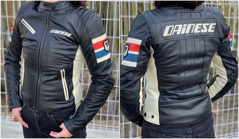 美品]DAINESE レザージャケット サイズ42 レディース 春だからこそ 