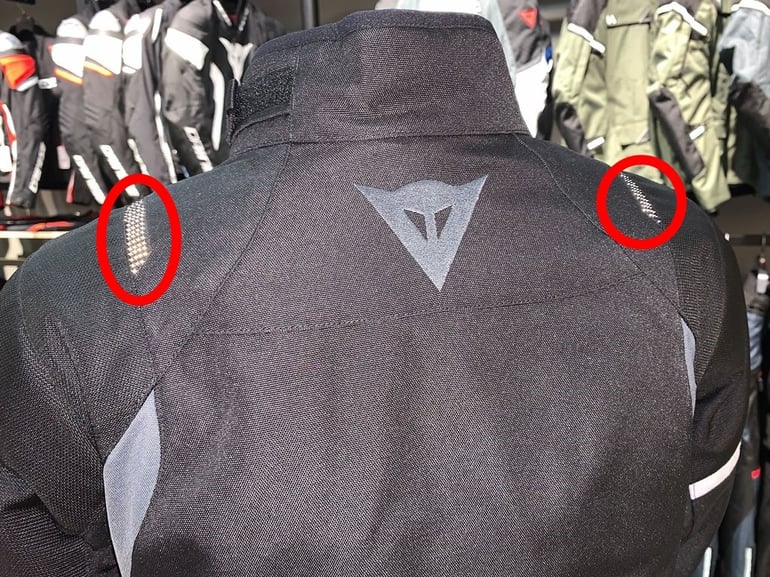 TEMPEST 3 D-Dry LADY JACKET背面反射材