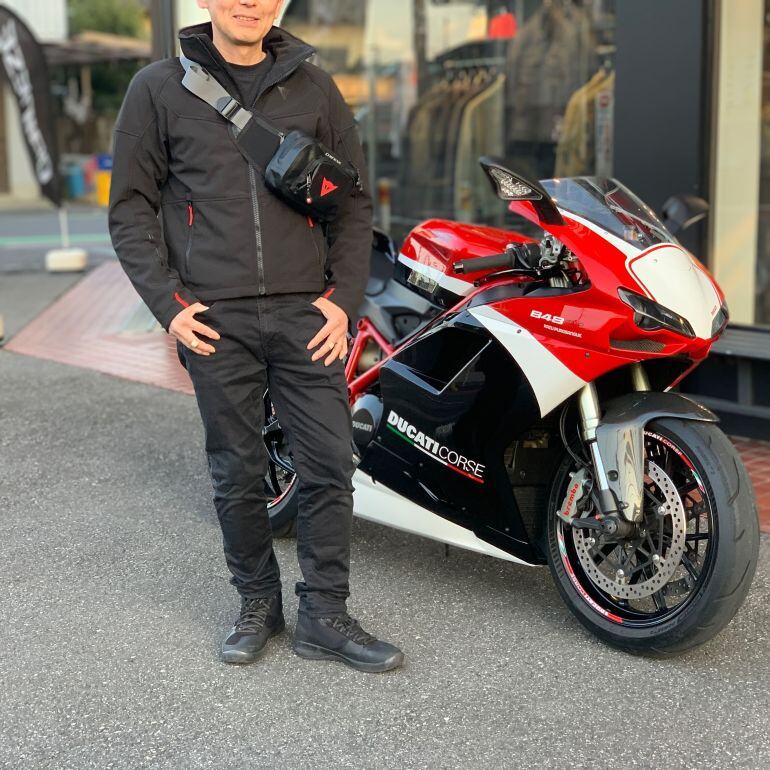 バイクウェア・装備 DAINESE IGNITE TEX JACKET 春ライディングに 