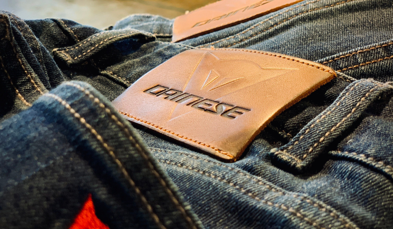 5-POCKET DENIM PANTS パッチ
