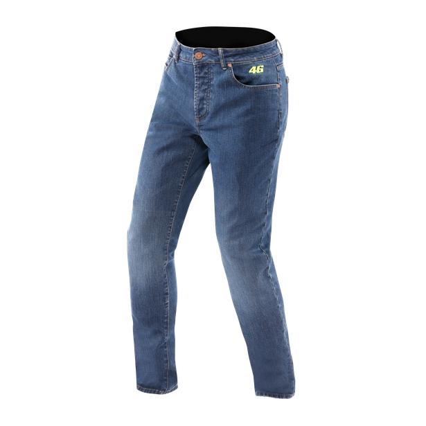 5-POCKET DENIM REGULAR PANTS VR46 image