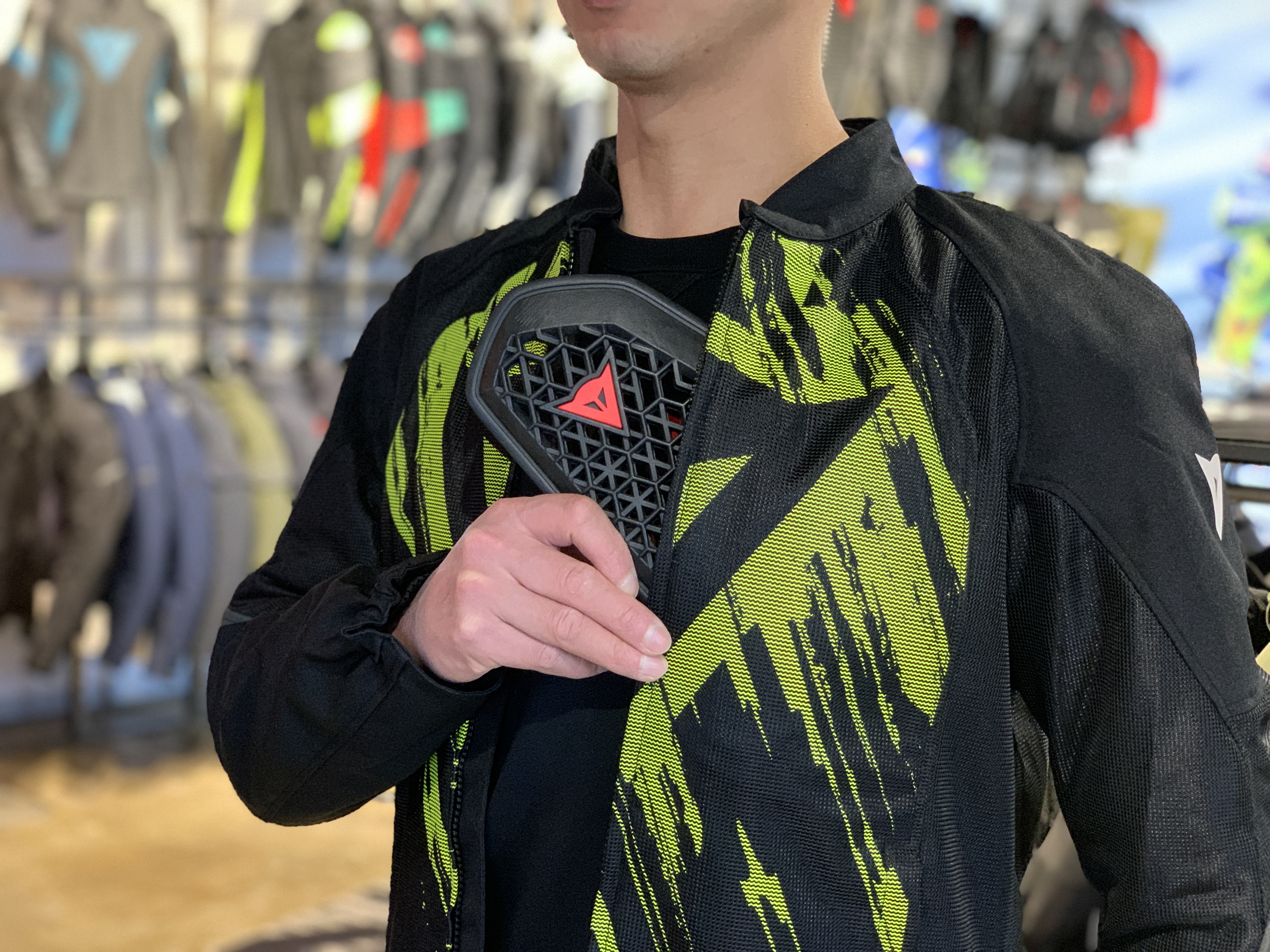 p*n様 Dainese ジャケット サイズ52 ブラック/グレー/レッド 