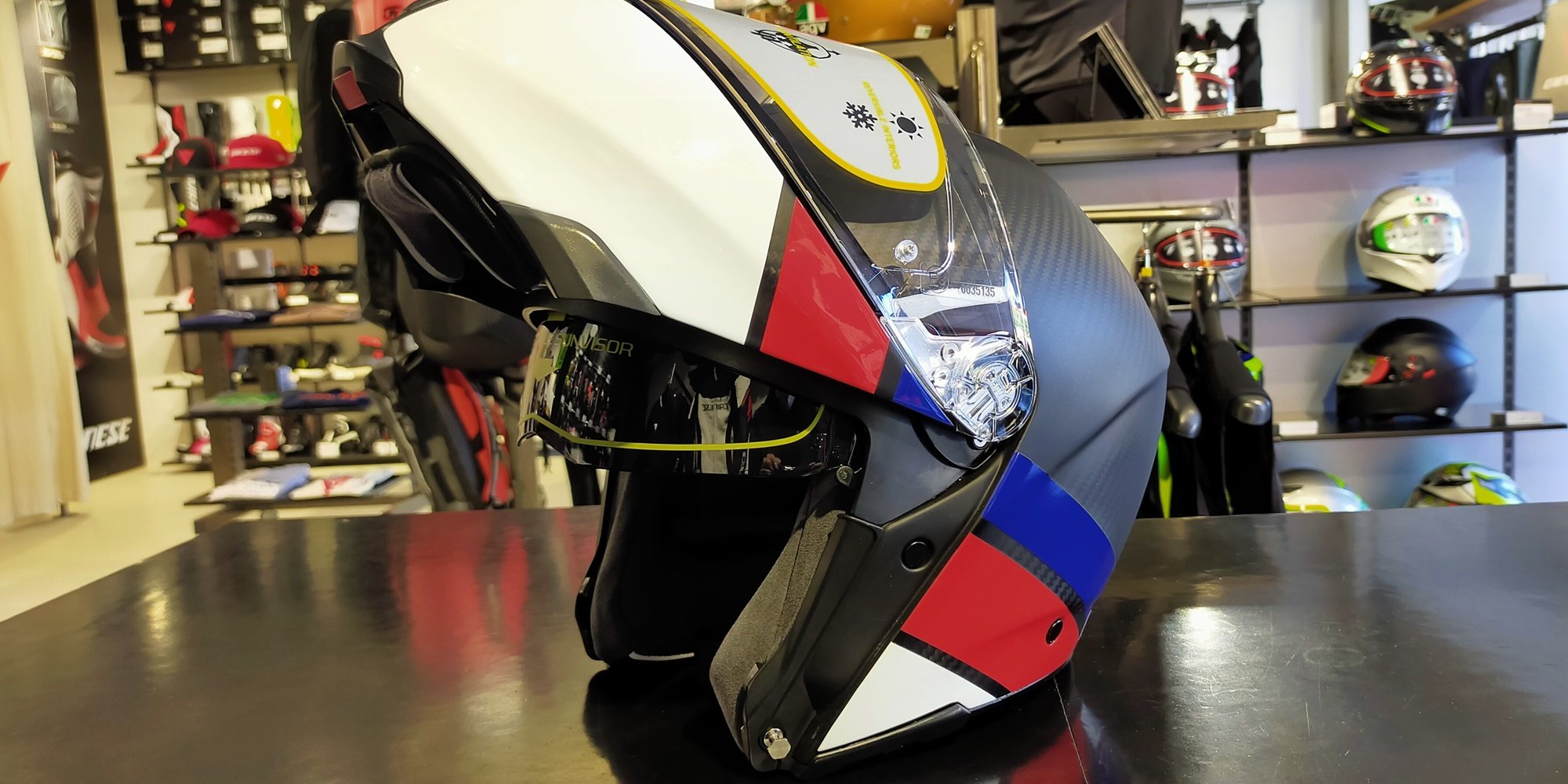 ギフト/プレゼント/ご褒美] AGV 内装 SPORTMODULAR用 スポーツモジュラー用 WIND PROTECTOR SPORTMODULAR  WINTER ウインド プロテクター 冬用 XLサイズ用KIT1200300201 tronadores.com