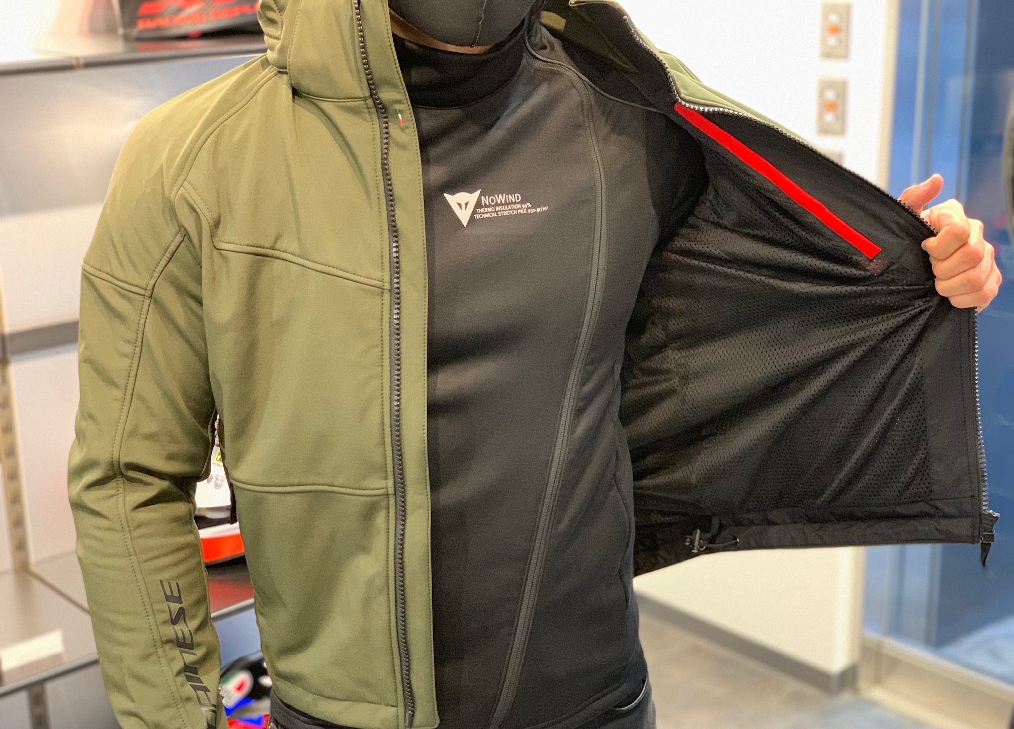 Dainese ライディングジャケット／プロテクター／インナー脱着可能／Lサイズ Dainese ライディングジャケット／プロテクター／インナー脱着可能／L