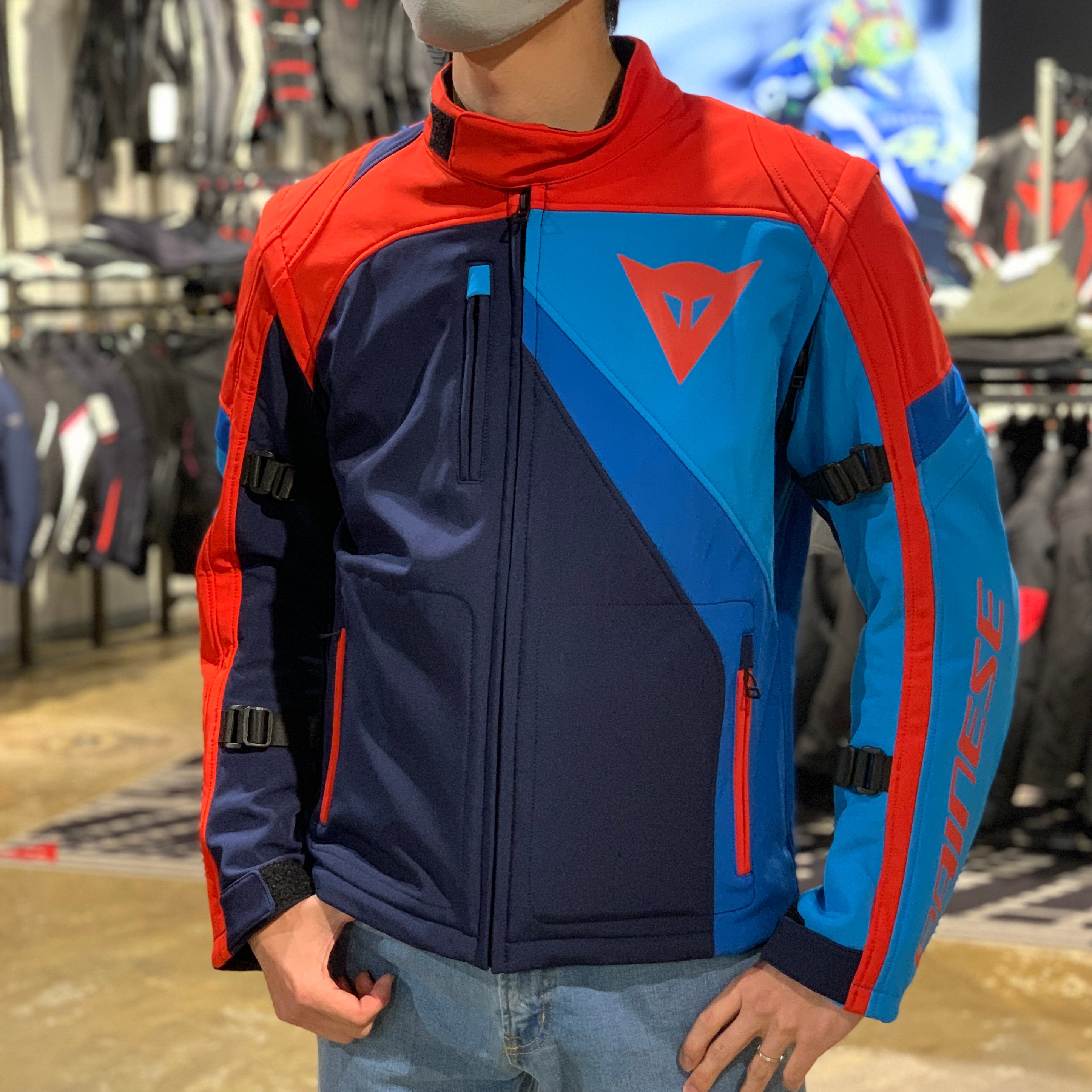 超爆安 Dainese ジャケット RANCH TEX JACKET 16F サイズ gucmp.ru