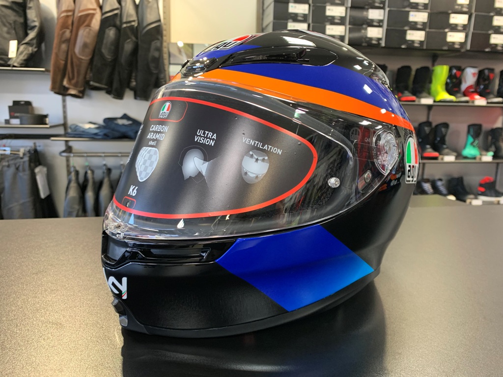 軽量型ヘルメットでバイクを楽しみたい！【AGV K6HELMET REPLICA】