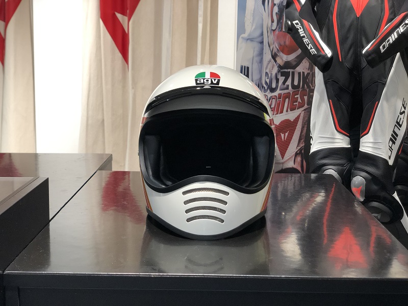 ダークブラウン 茶色 ☆ agv X101 ヘルメット マット/イエロー M