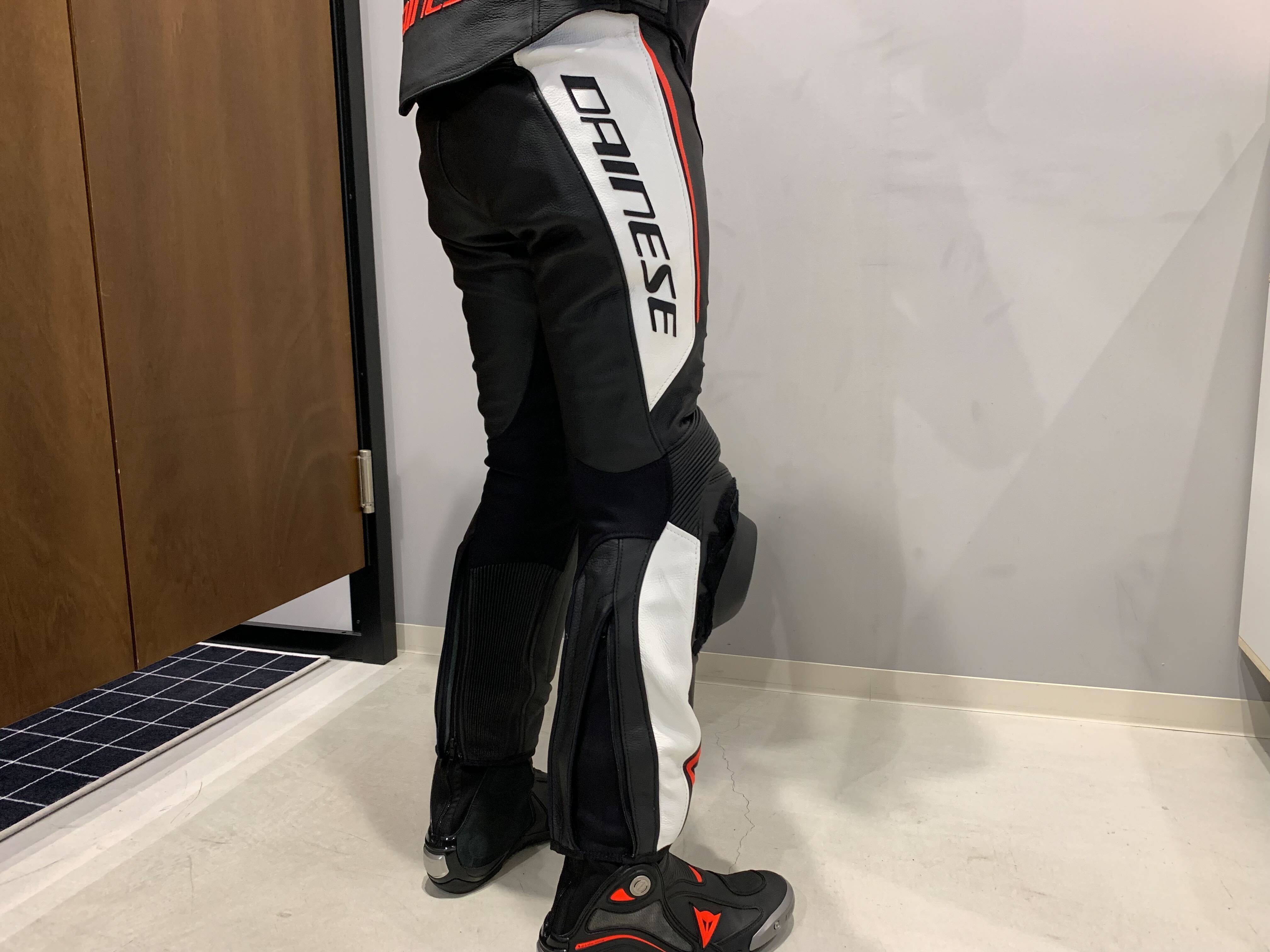 Dainese misano leather pants size44 黒バイクウェア