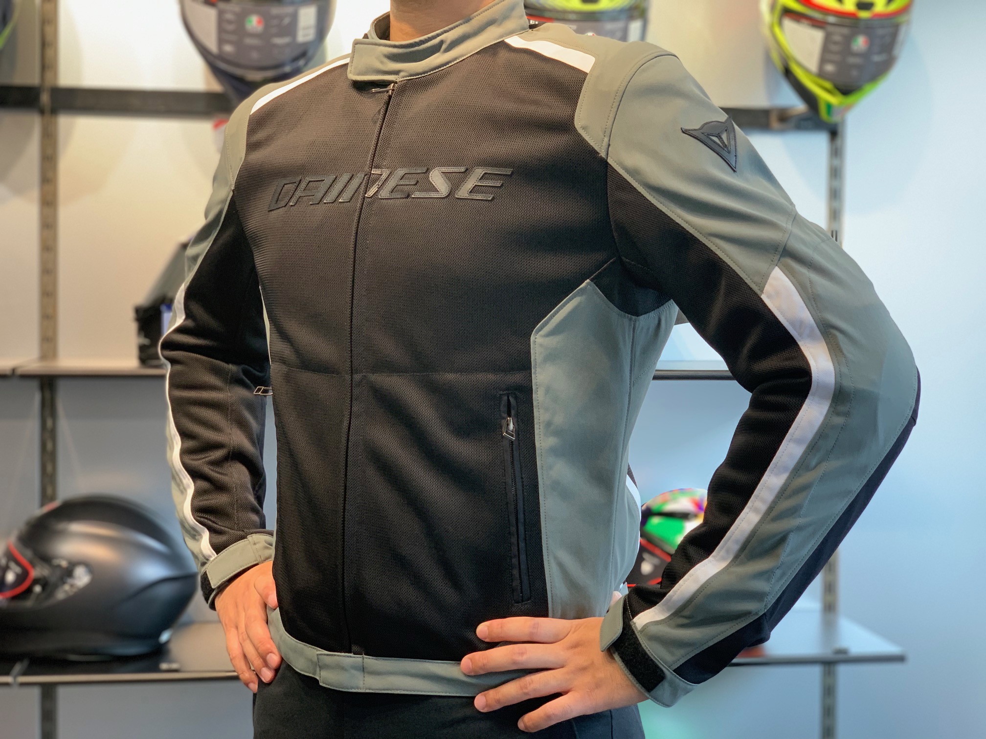 日本正本DAINESE ダイネーゼ メッシュジャケット 防風インナー付 サイズ46 美品 メッシュ