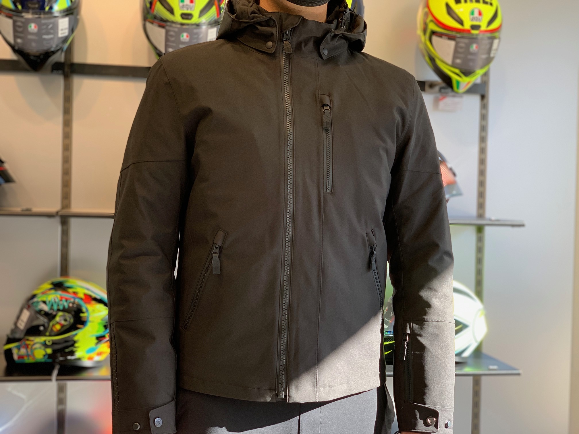 イヤホンサポートDAINESE MAYFAIR D-DRY JACKET 防水・防風ジャケット