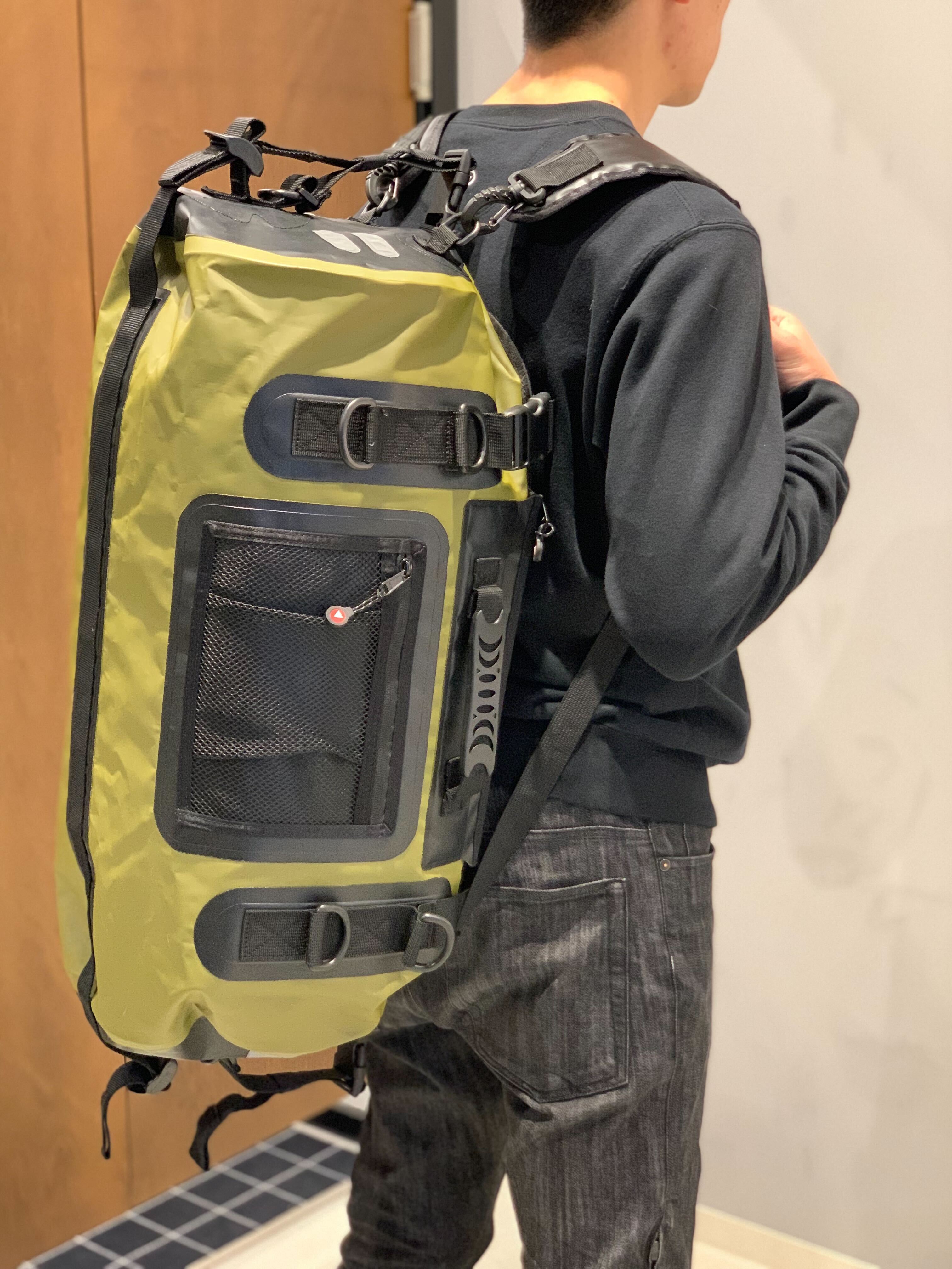 ダイネーゼ新作防水バッグ”EXPLORER WP DUFFEL BAG”