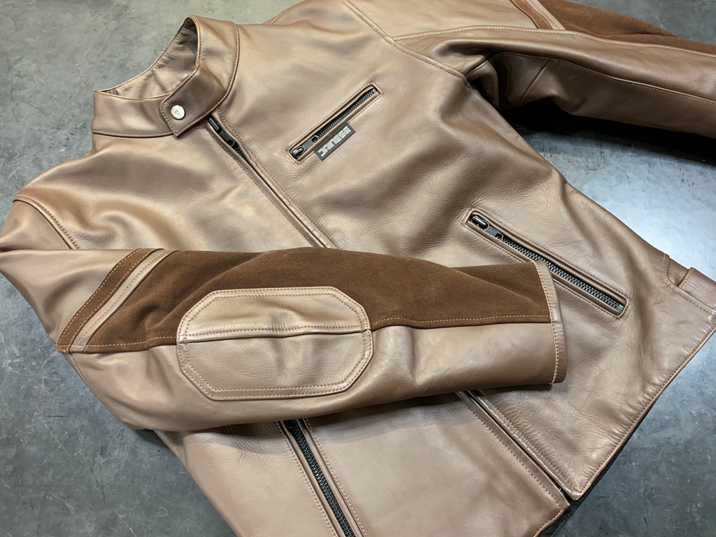 幅広い季節で快適にレザージャケットを【MERAK LEATHER JACKET】