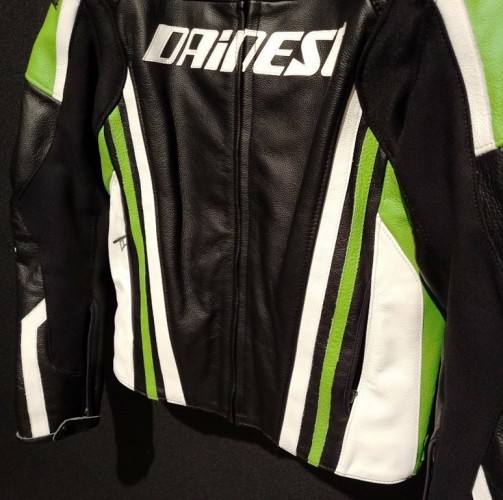 Kawasaki バイクジャケット 黒/白/緑 カワサキパーツ/ウエア＆グッズオンラインショップライディングギア