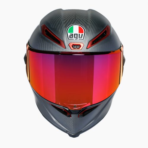 AGV PISTA GP R イリジウムレッドシールド付き 美品。 - オートバイ