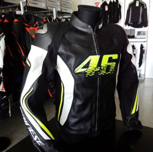 VR46 D2 LEATHER JACKET