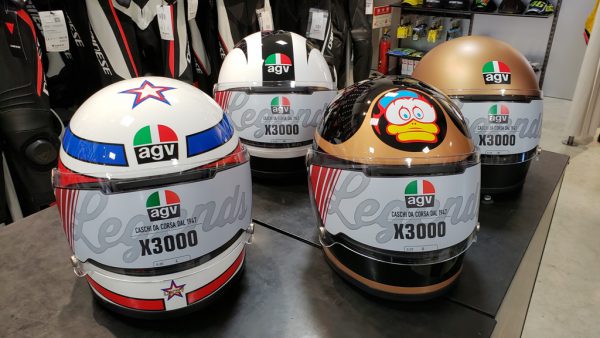 AGV LEGENDS X3000にニューモデルが登場！