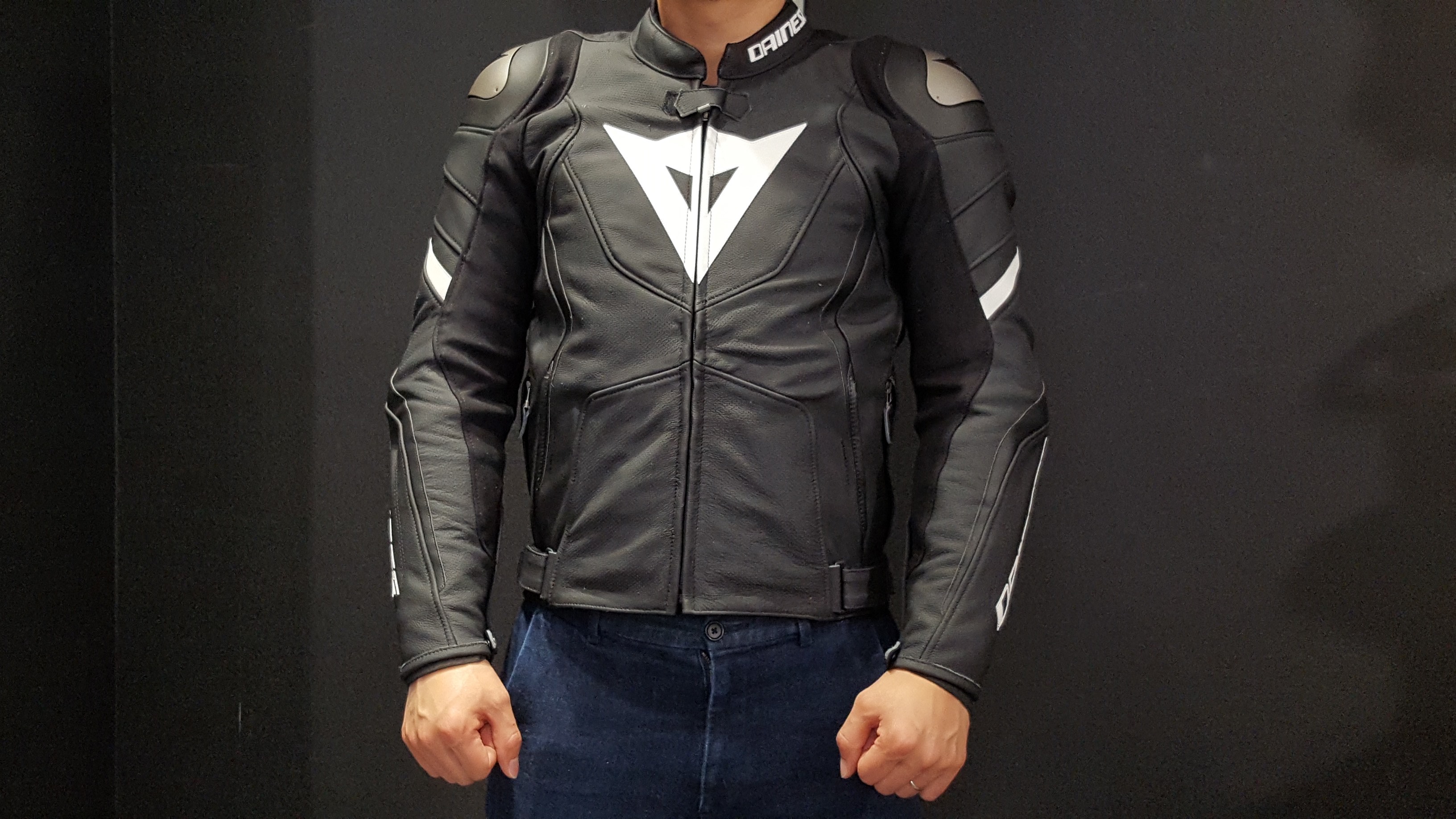 64％以上節約 ダイネーゼ FIGHTER LEATHER JACKET 631-BLACK BLACK