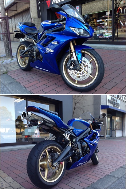 お客様のバイク紹介「TRIUMPH DAYTONA 675」