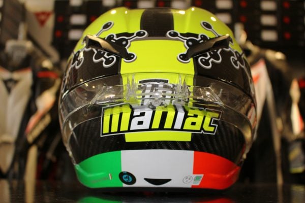 ★絶版品★agv PISTA GP R イアンノーネ2016 L(60-61)F10　99033 AGV Pista GP R Iannone 2016 Pinlock Full Face Helmet | Motardinn