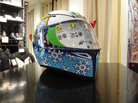 AGV K-3 SV ROSSI WINTER TEST 2016のご紹介