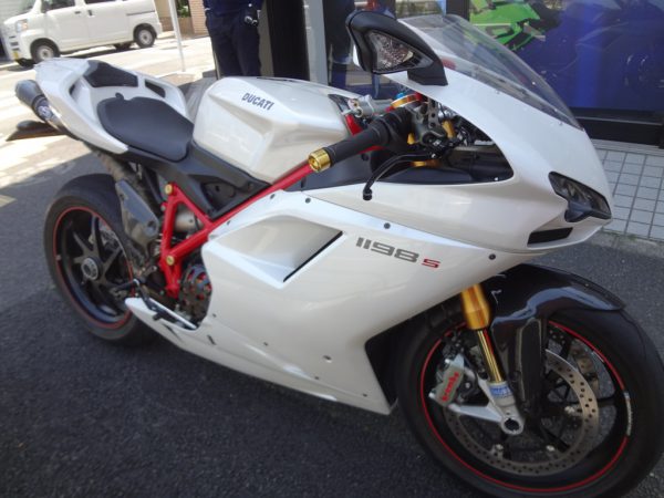 お客様愛車紹介 -DUCATI 1198S-
