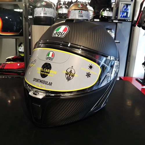 AGV SPORTMODULAR REFRACTIVE CARBON/SILVERのご紹介