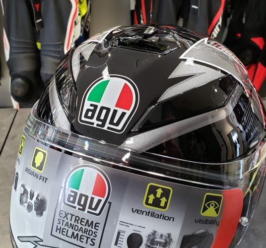 AGV K-5Sに新カラーが登場。