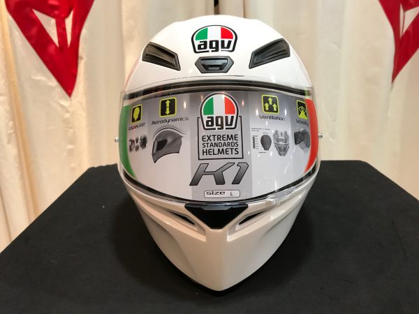 AGV K1 ヘルメット　ホワイト　Lサイズ AGV K1のご紹介