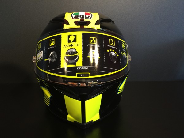 AGV CORSA V46 BLACK