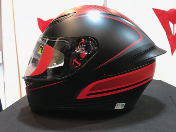 AGV K1 S マットブラック／レッド Amazon | AGV(エージーブイ) バイクヘルメット フルフェイス K1