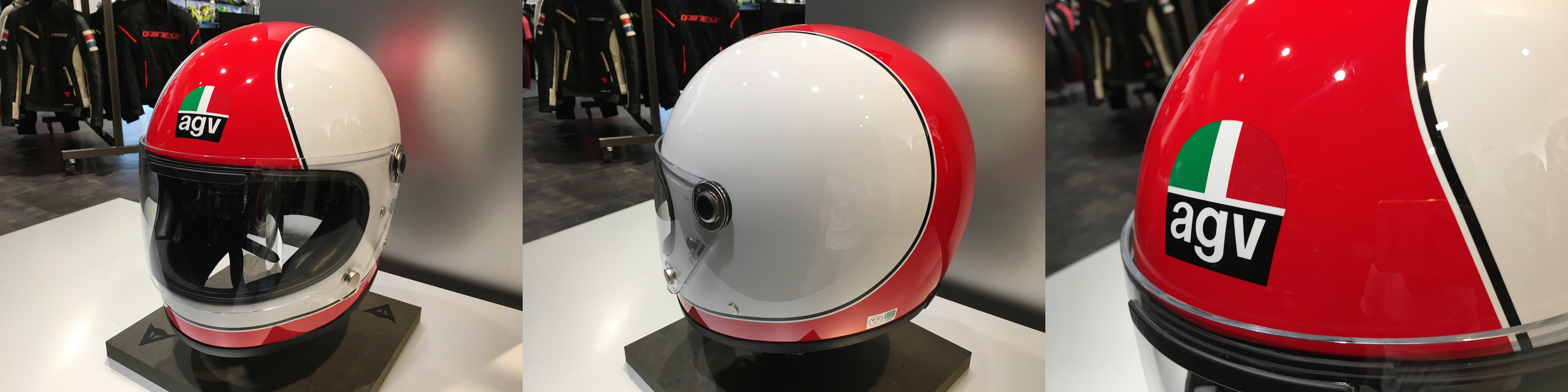 AGV LEGENDS】時代を感じられるヘルメットX3000