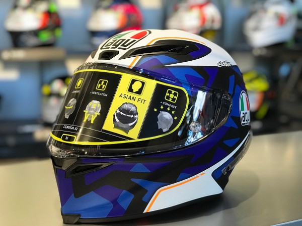 AGV CORSA R asianfit アジアンフィット L www.krzysztofbialy.com