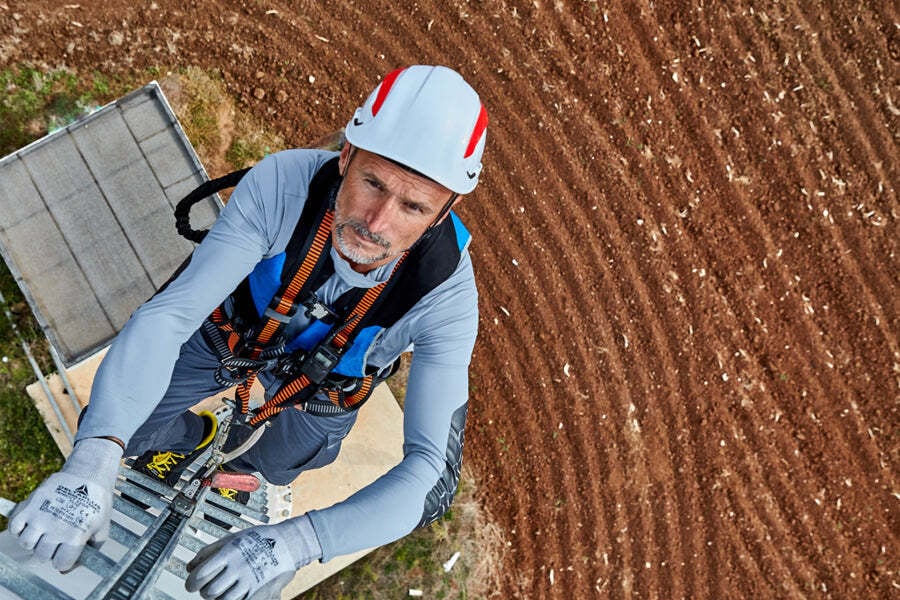 高所作業用エアバッグ