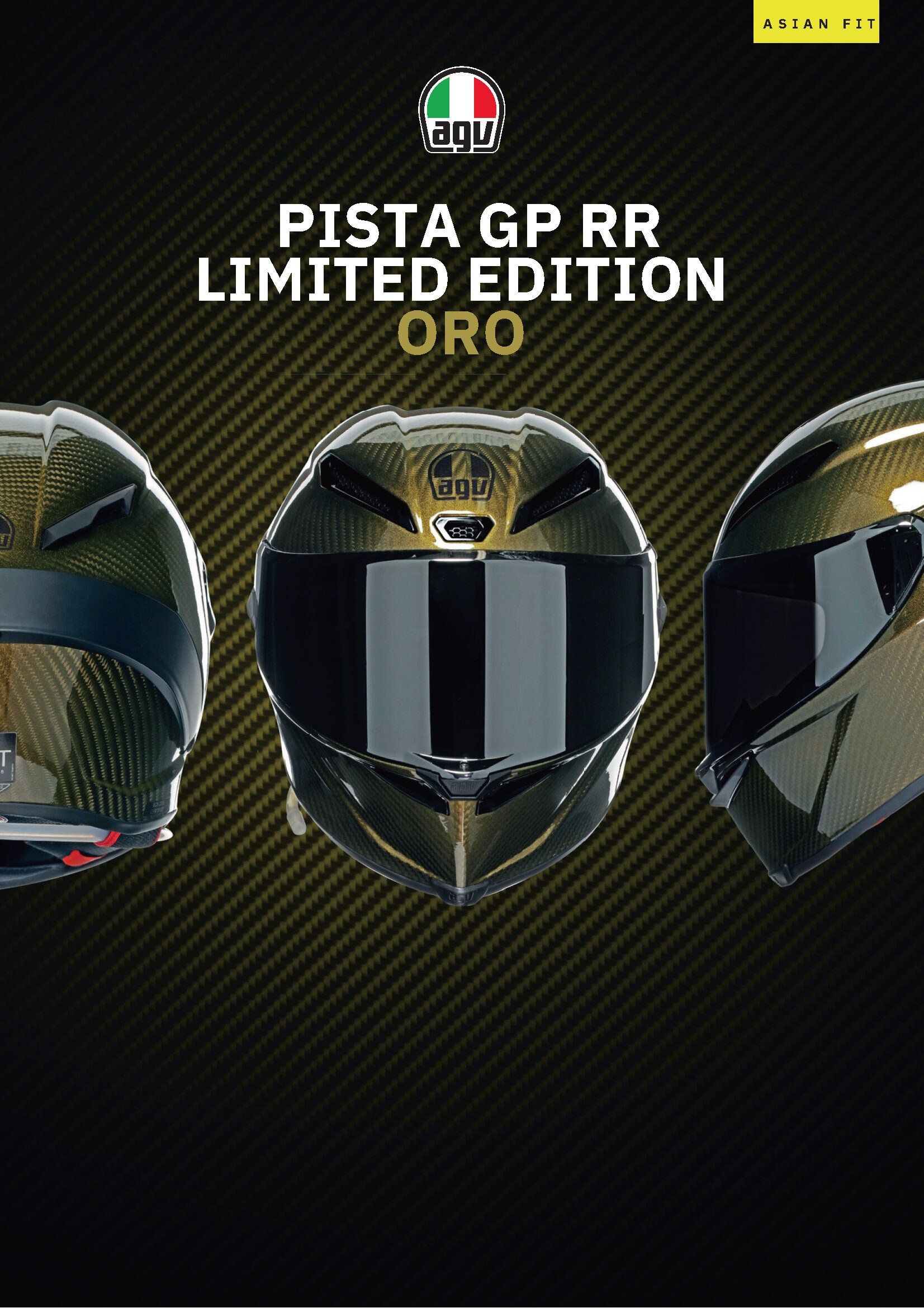 ゴールドカラ―を纏った【PISTA GP RR ORO】が全世界3000個限定で登場！