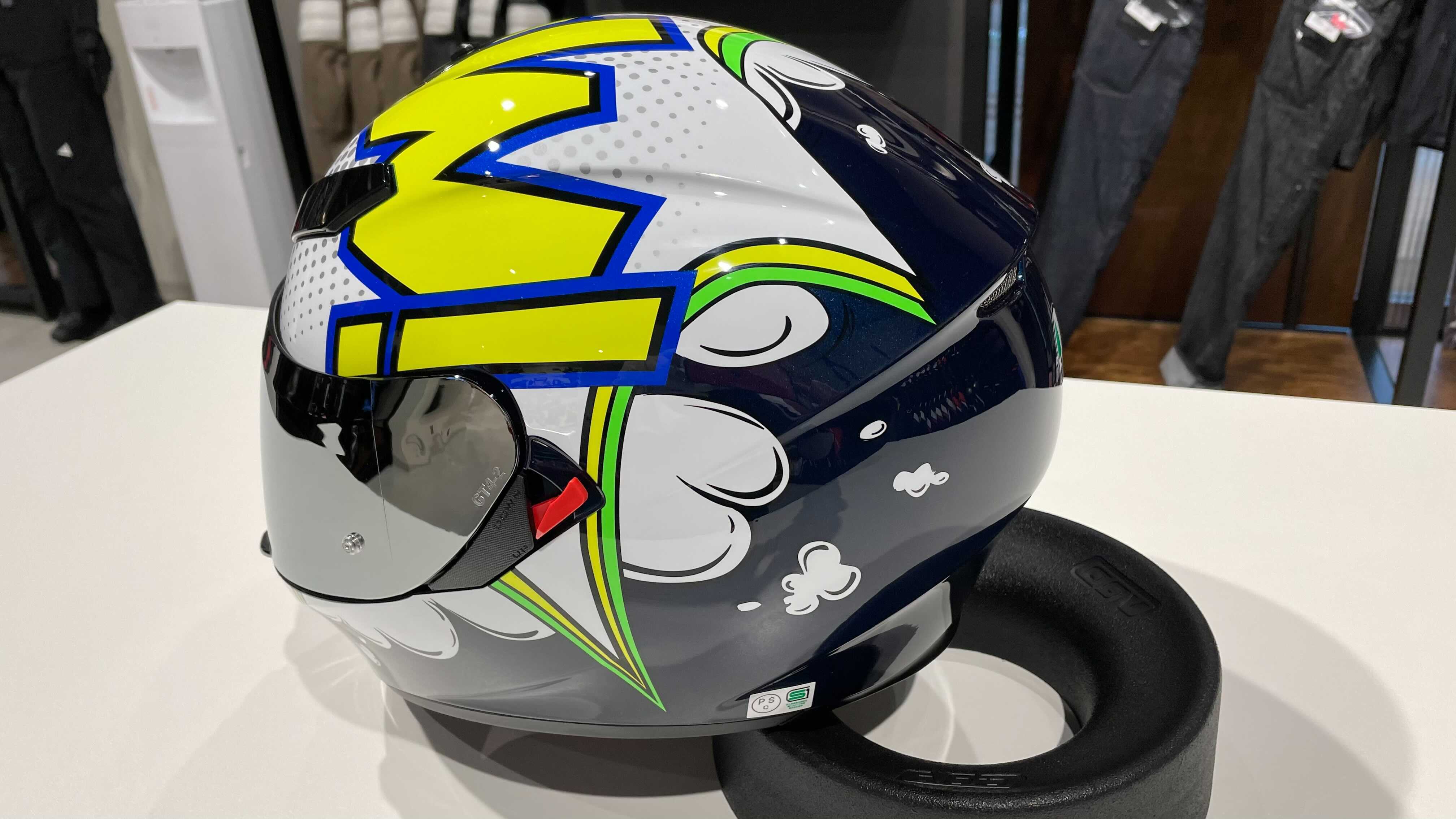 三田ネコさんAGV K-3 SV ロッシレプリカ イリジユーム無し 三田ネコ 
