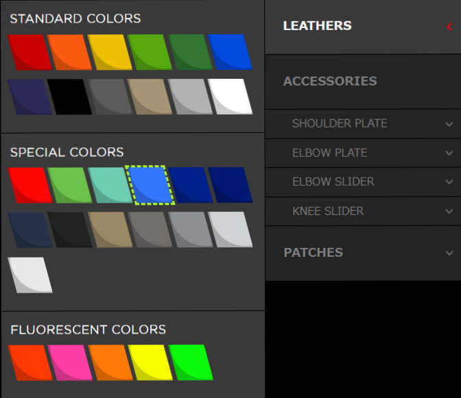 にーなな CLASSICショートジョン カスタムオーダー料込 ダイネーゼのオーダーメードサービスCUSTOM WORKSのオプション詳細