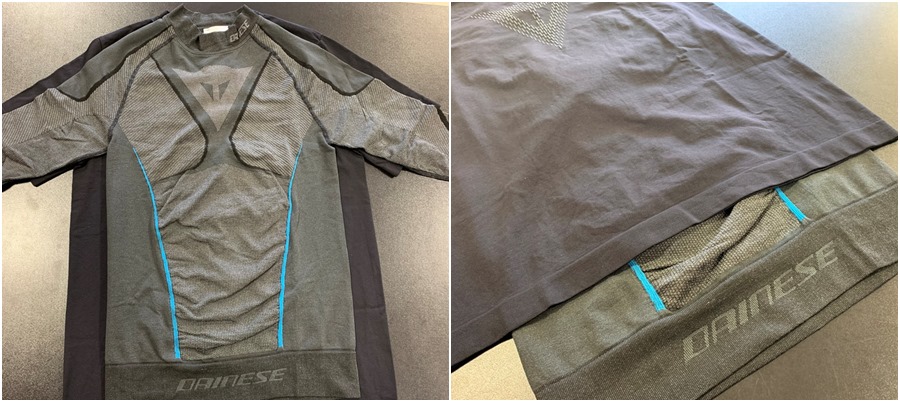 直接 肌に当たるインナーは柔らかでさらりとした物を【QUICK DRY TEE】