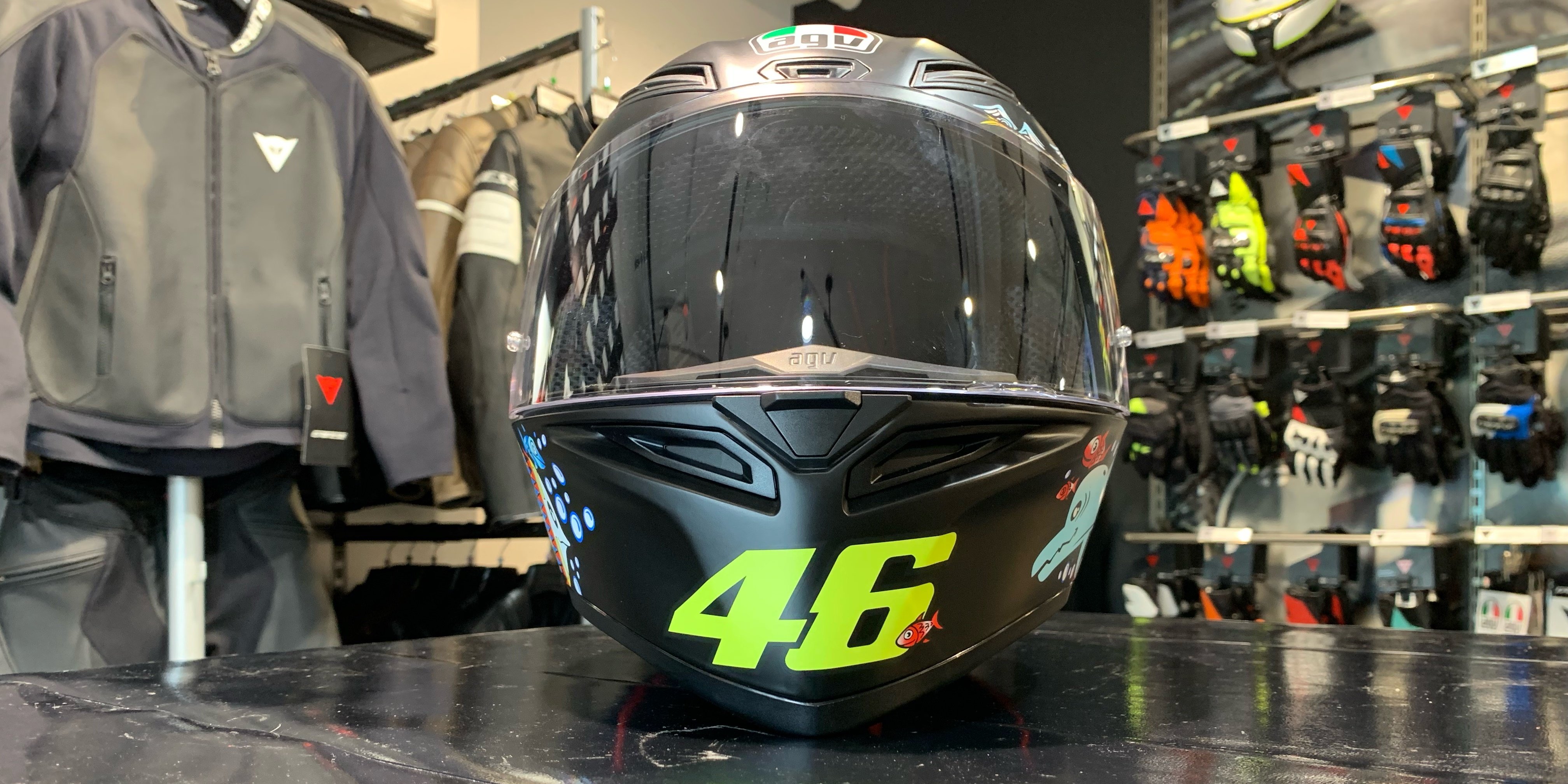 AGV K1 WHITE ZOO CYAN サイズM ミラーシールド付き オンラインストア