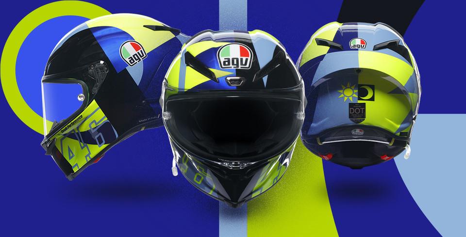 バレンティーノ・ロッシ選手の最新ヘルメットがPISTA GP RRで登場！