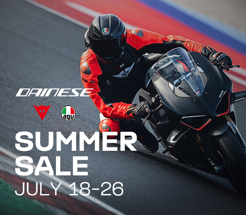 Dainese&AGV サマーセール開催 -2026.07.26まで 